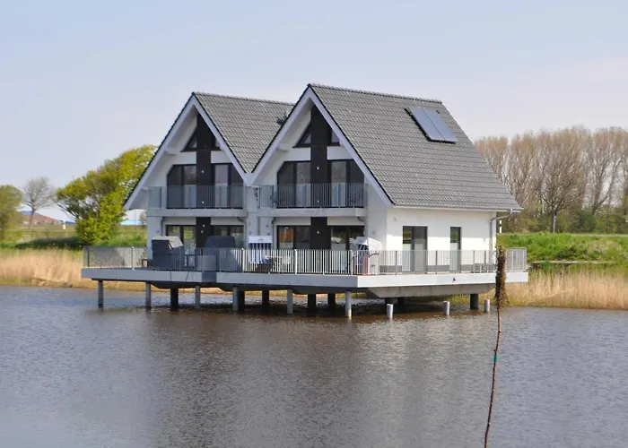 Haustierfreundliches Hotel: Nr 110 - Ferienhaus Seeperle Pfahlhaus auf der Harle