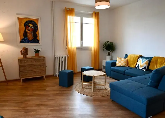 Grand appartement cosy-Hyper Centre-Place Verdun