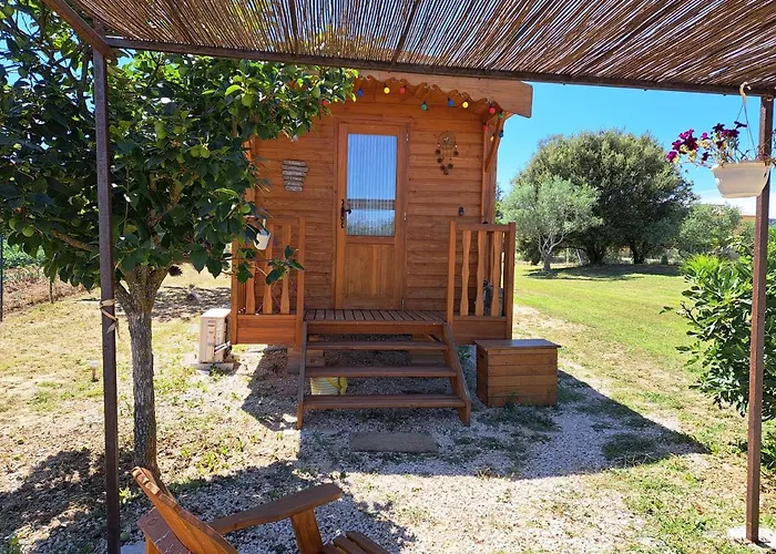 Roulotte en bois
