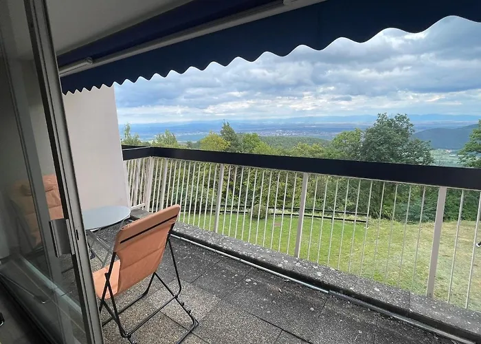LE PANORAMA studio privé avec vue magnifique TURCKHEIM TROIS ÉPIS