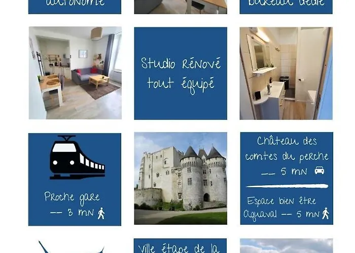 L'escale cosy - Idéal Pro&Couple - Gare à 5 mn - Wifi - Parking gratuit