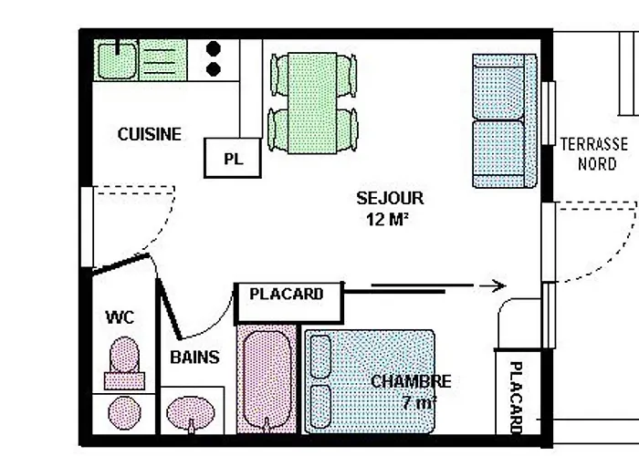 Appartement Termignon, 2 pièces, 4 personnes - FR-1-508-193