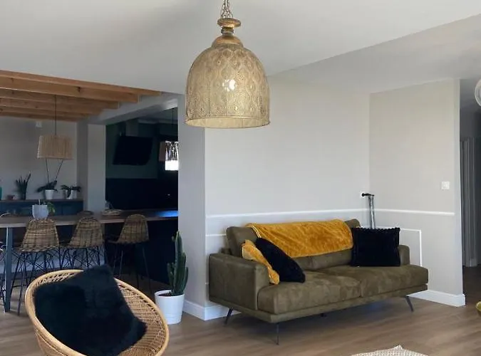 Jolie villa face aux dunes et mer