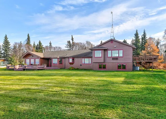 Kenai Vacation Rental W/ Volcano Views & Decks!