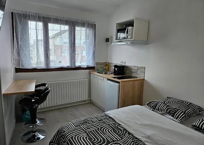 Charmant studio équipé de 14m2