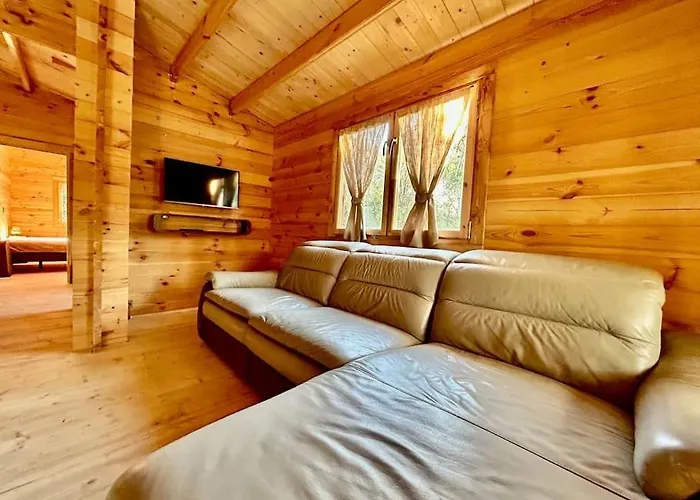 Chalet Bois Jacuzzi