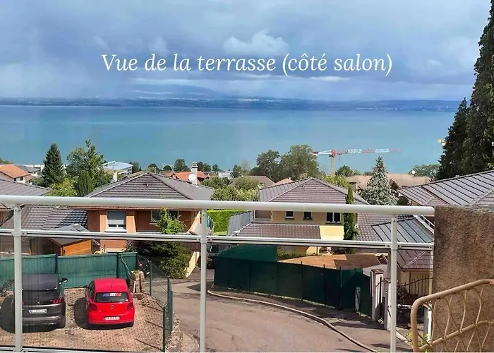 Magnifique Appart rénové Evian Duplex vue Lac 8 pers