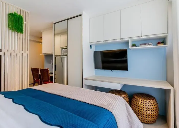 Pousada privada: Studio completo ao lado do metro em Moema!