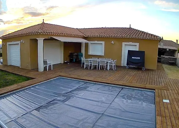 Villa Occitane Jusqu'A 8 Personnes Max Avec Piscine A 15 Min Des Plages
