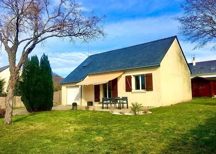 Jolie maison mesquéraise avec jardin proche mer
