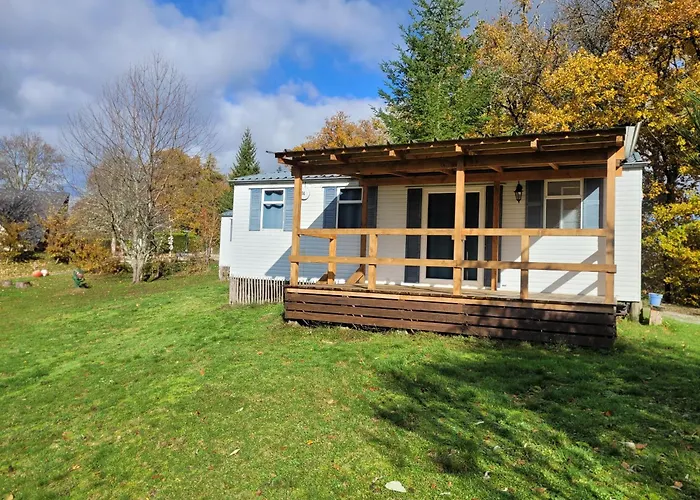 Stacaravan 6 persoons - Camping Le Soustran