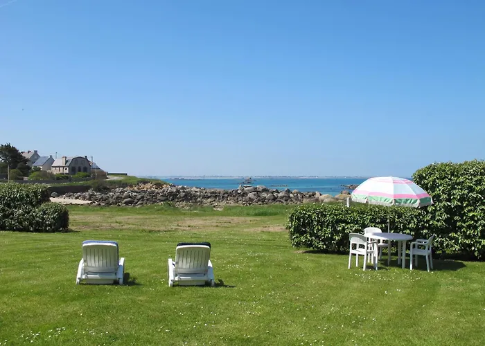 Maison reposante face à la mer avec accès plage