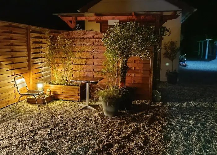 studio avec terrasse Le Loup