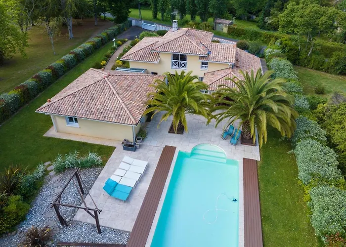 Villa calme avec piscine entre Pays Basque et Sud Landes
