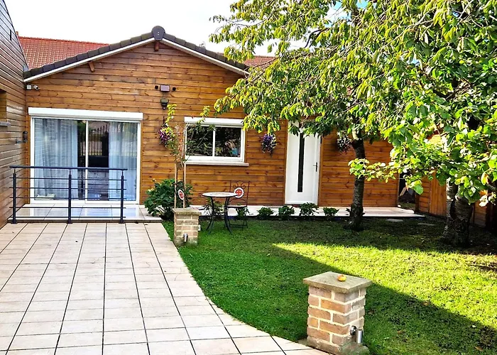 Studio Mer&Aa-terrasse-jardin-WIFI-parking-classé 3 étoiles