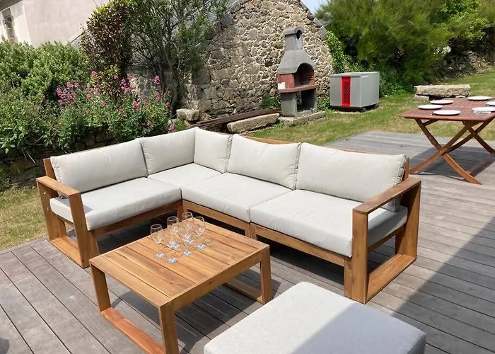 Maison face aux îles de Melon, Molène et Ouessant 6P