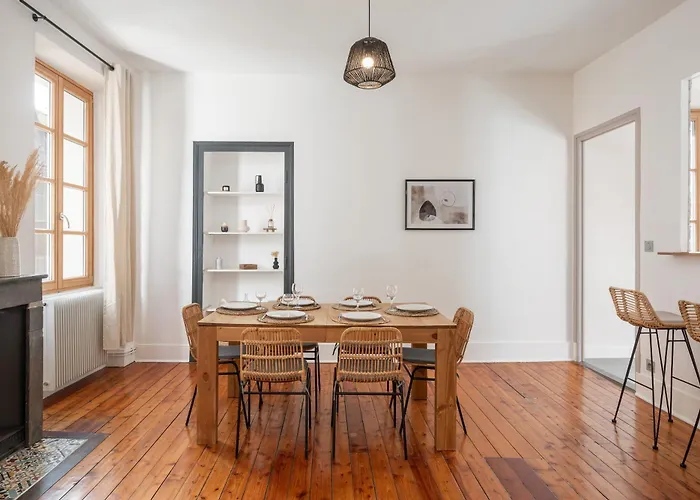 Appartement spacieux et chaleureux coeur de ville