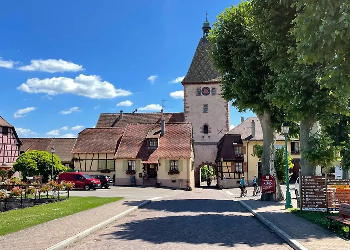 Appartements duplex 3 et 4 personnes tout confort - Climatisation - Route des Vins - Centre Alsace