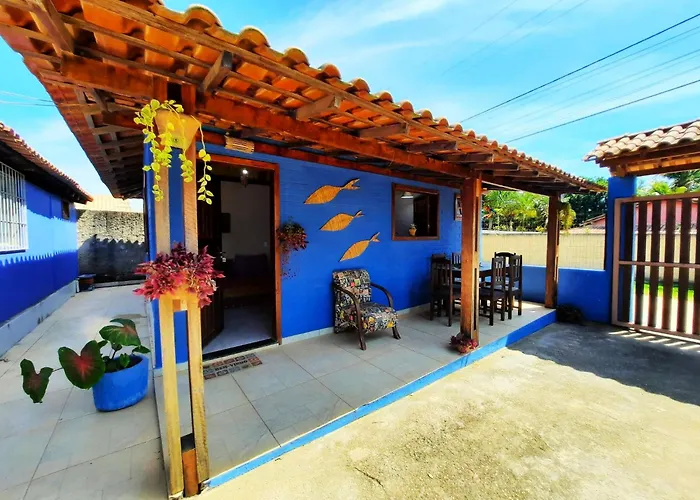 Pousada Azul com vista maravilhosa