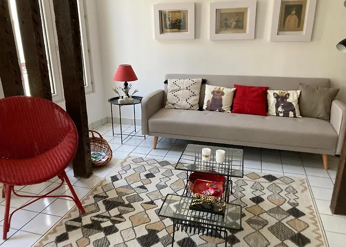 Au nom de la rose, beau 3 pièces en centre-ville