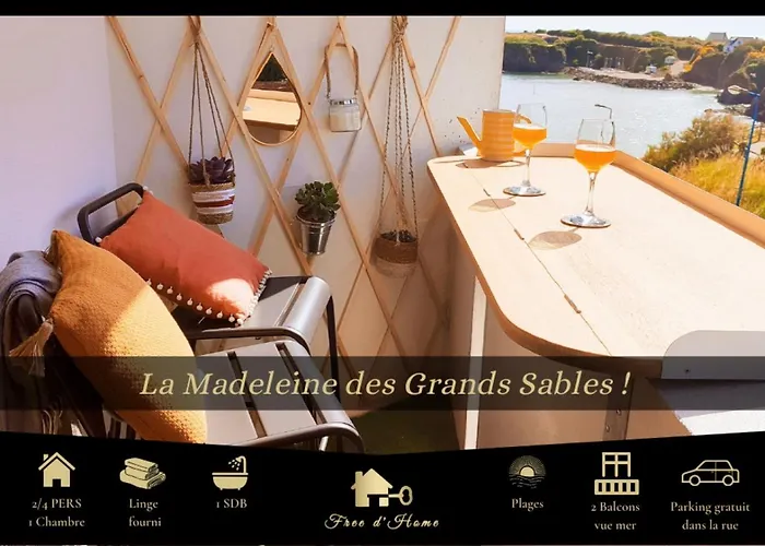La Madeleine Des Grands Sables 1- 4 Pers