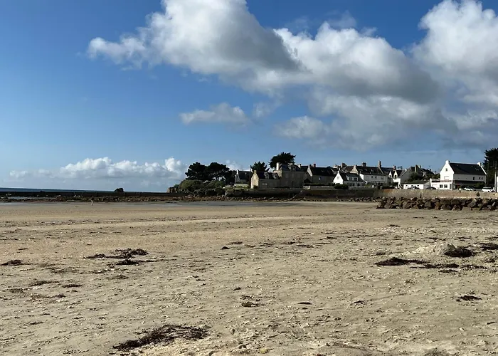 Morbihan - Maison bord de mer à Gâvres - vue mer - 100 m de la plage