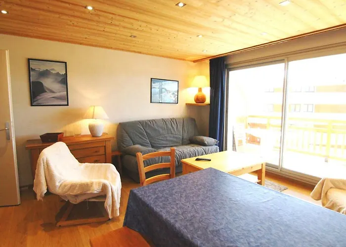 Appartement cosy 3 pièces, balcon sud, Alpe d'Huez - FR-1-405-77