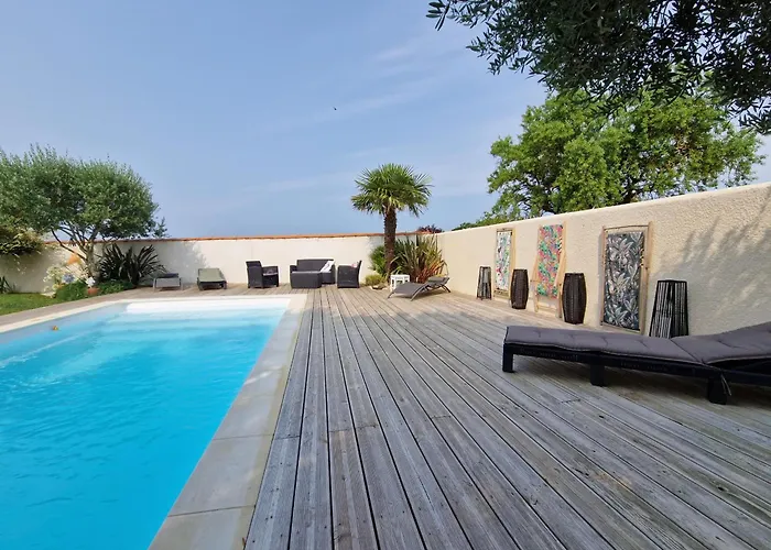 Villa Avec Piscine A 15 Min De La Rochelle, Proche Plages Et Commerces - Fr-1-706-13