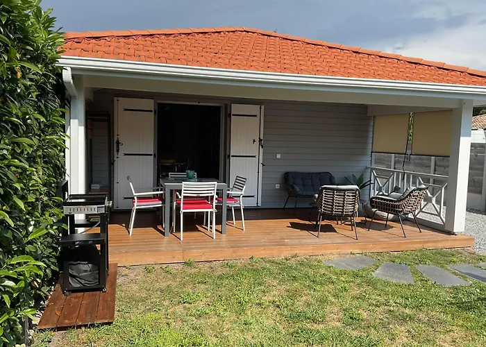 Chalet tout équipé, terrasse