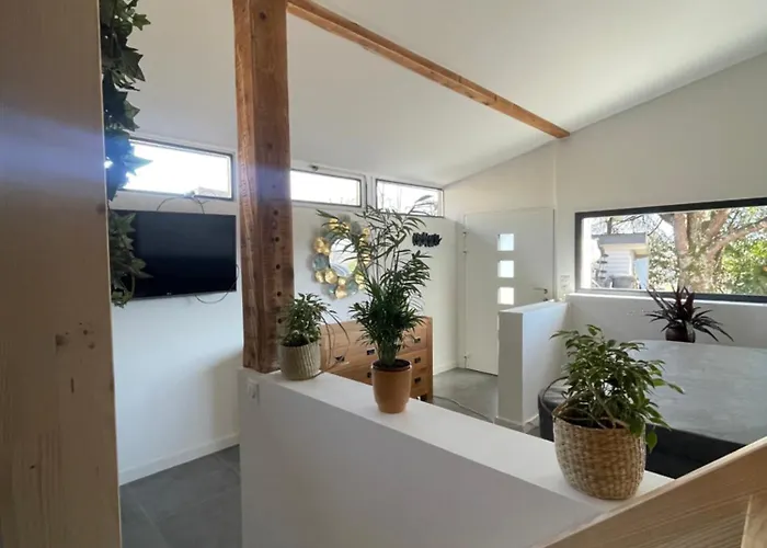 Loft avec jacuzzi et terrasse privés
