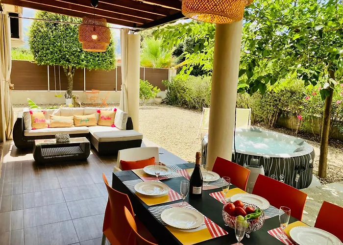 Villa Carletti à 3min des plages (7pers. - 3ch.)