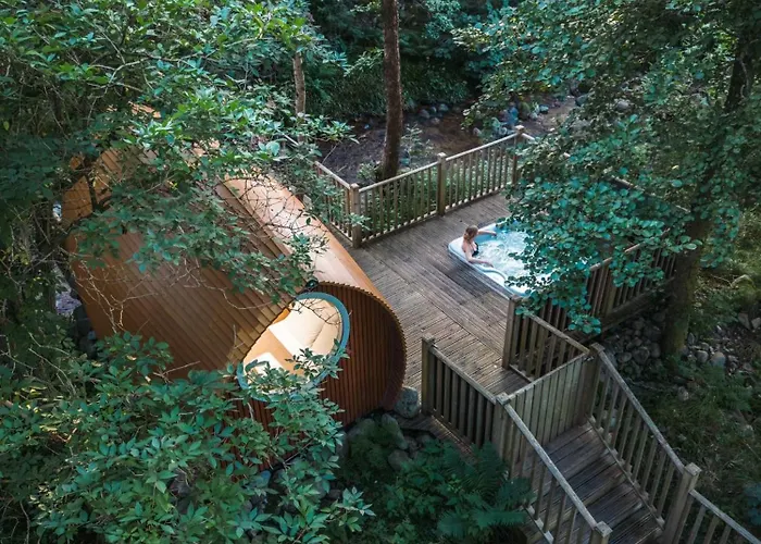 Vacation home: Riverbeds - Luxury Wee Lodges With Hot Tubs