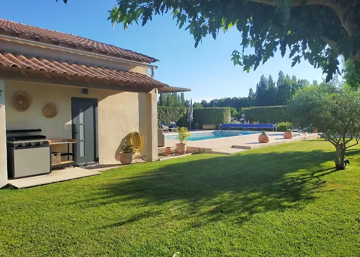 Lou Mazet provençal à Eygalières - Piscine privée