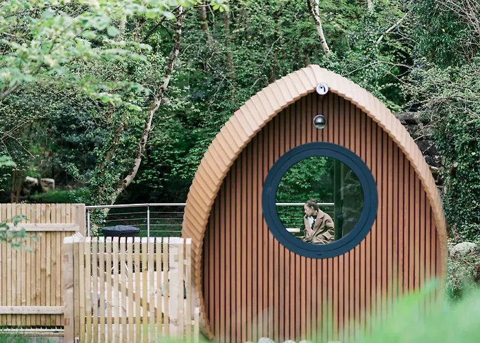 Vacation home: Riverbeds - Luxury Wee Lodges With Hot Tubs