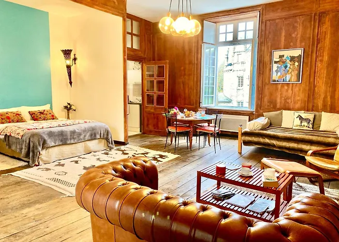 Loft Berberis, château XVe, Dinan
