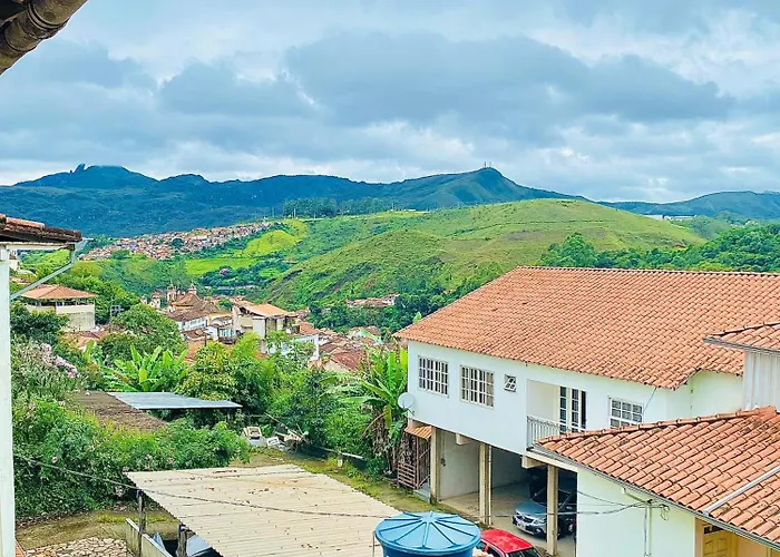 Casa de hóspedes: Hospedaria Vila Rica - 1 km do centro histórico