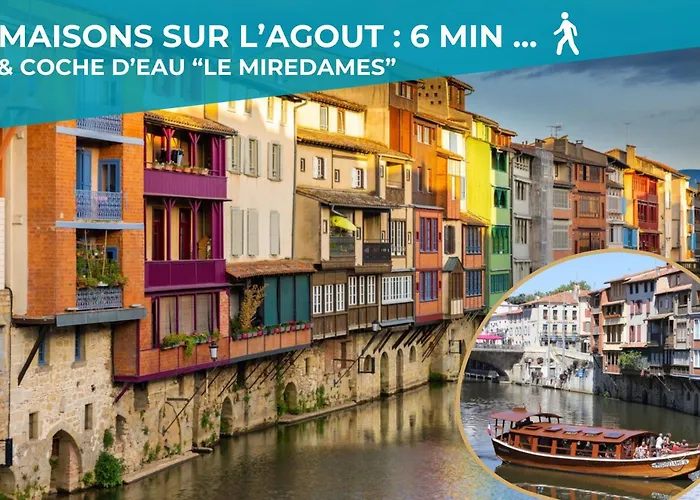 L'alouette - Duplex Calme, Climatisé, Hyper-centre