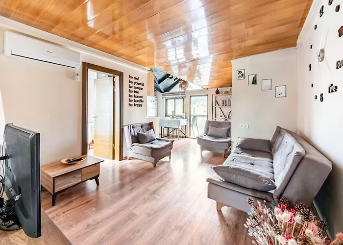 Marmaris Merkez Bahçeli Müstakil Ev Arya Roof House