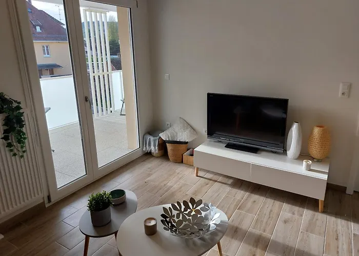 Ettore Bugatti Appartement -WIFI- Au calme prox Gare, centre-ville et commerces