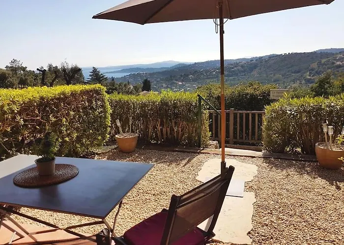 "Le Petit Bonheur" Studio Vue Mer - Climatisation - Parking Gratuit - Cote D'Azur