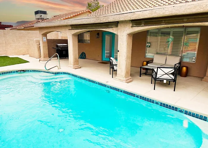 Mirage Pool House - Heart Of Lv, Swimming Pool, Games, Heavenly Relaxation