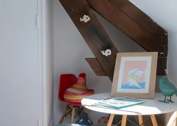Chez Manou, appt spacieux et élégant proche mer