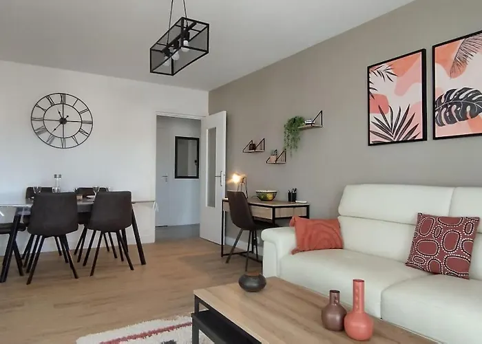 Les Géraniums, bel appartement rénové, proche plage et commerces