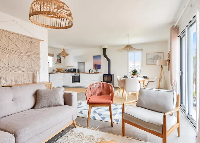 Maison pour 4 - jardin - 600m de la plage