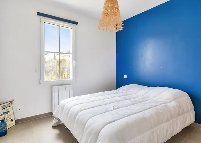 Maison pour 4 - jardin - 600m de la plage