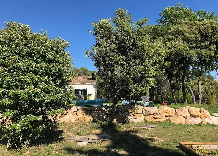 Proche Aix-en-Provence maison avec piscine - 10 personnes