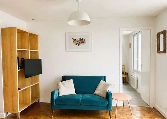 La Forêt-Fouesnant, appartement rénové pour 2, accès direct plage - FR-1-481-163