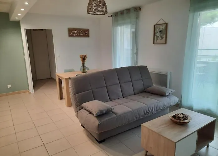 Appartement T2 climatisé avec terrasse