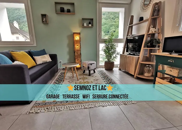 Semnoz & Lac - Wifi - Parking - Balcon - Centre-Ville