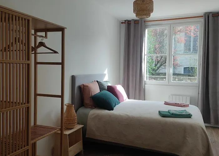 Duplex lumineux et calme en centre-ville